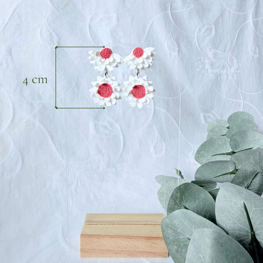 Chamomile Earrings — Stud Drop