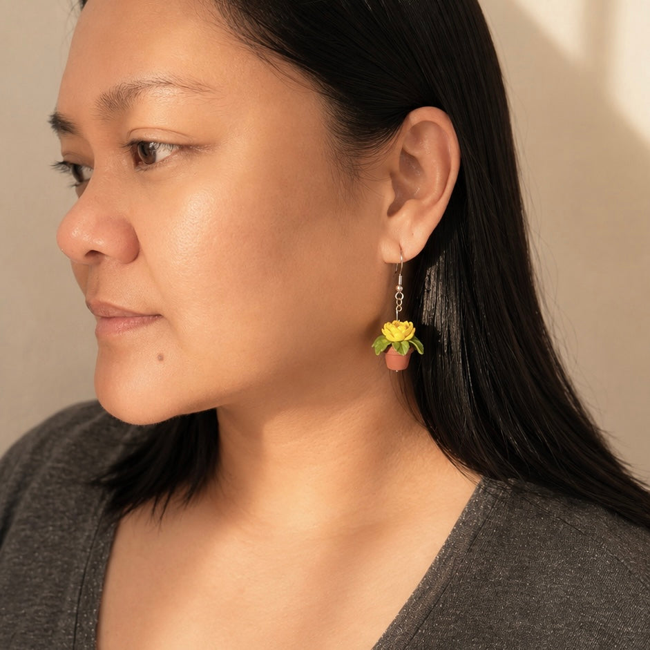 Mary Ohrringe — Blumentopf